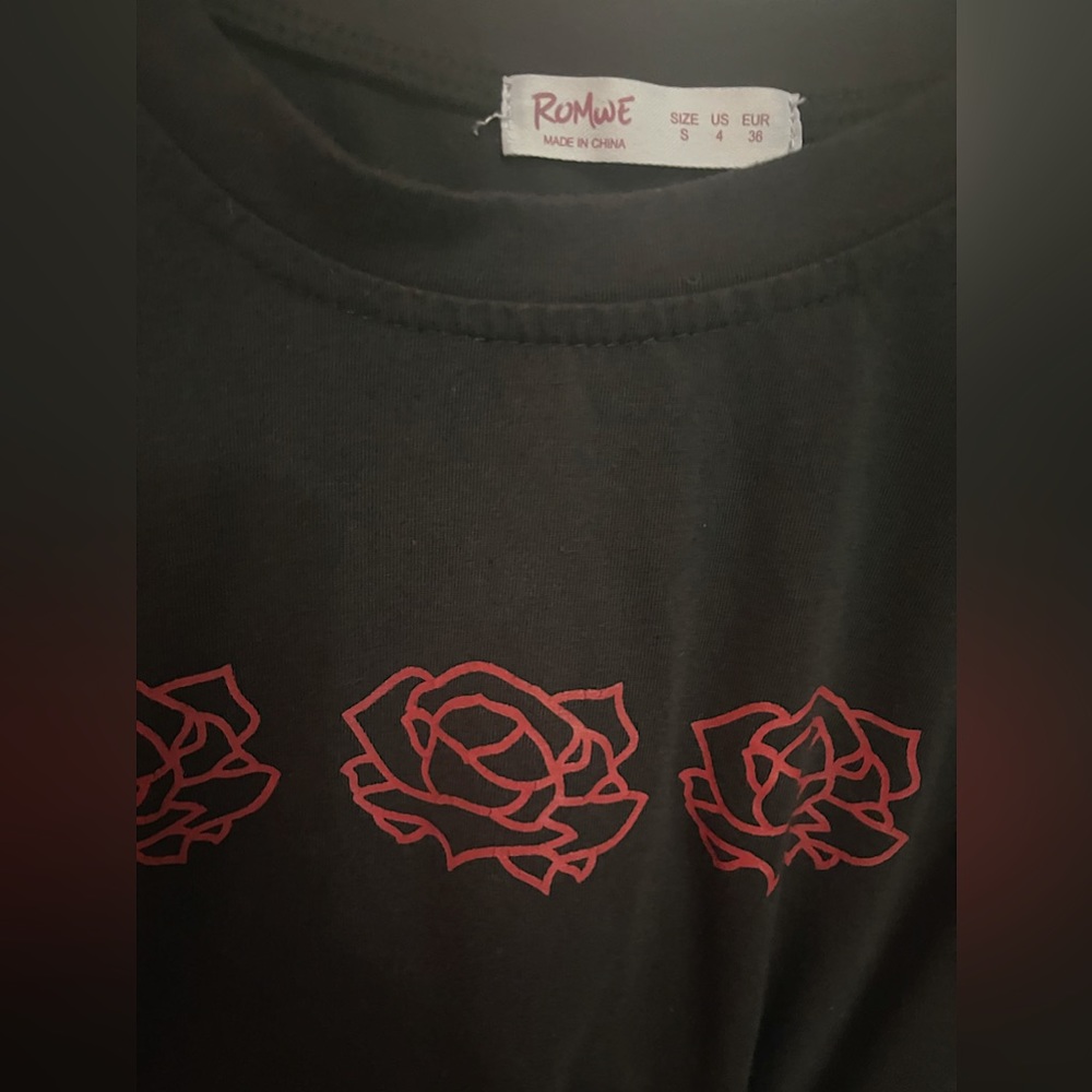 Rose Crop Top